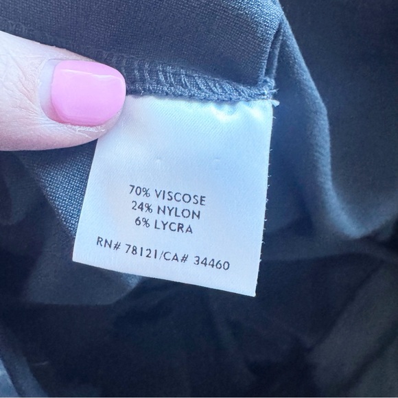 Eileen Fisher stretch crepe Straight Leg Pants - Picture 9 of 10